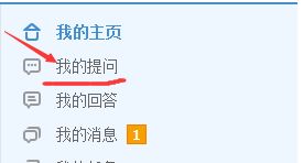 在哪里看我的提问，查看提问历史