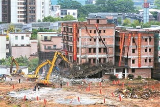 火村旧改项目现状，火村服务区