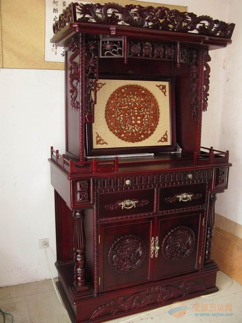 佛龛佛柜的吉利尺寸，佛龛摆放图片