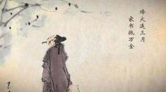 烽火连三月下一句家书抵万金，烽火连三月 下一句