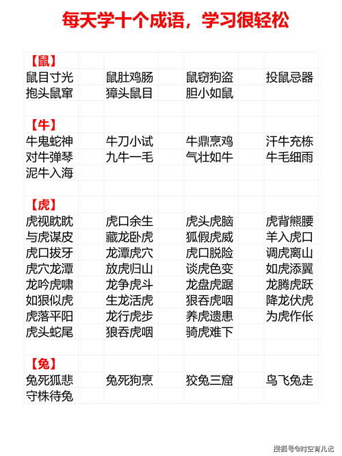 动物名字的成语四字成语，关于动物的成语大全 四字成语