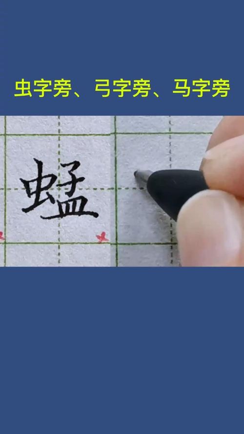 虫子旁有什么字?