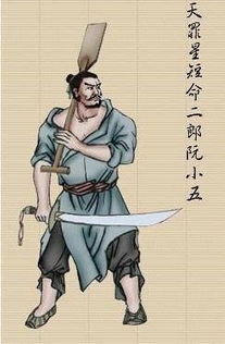 阮小五为什么叫短命二郎，阮小五的外貌