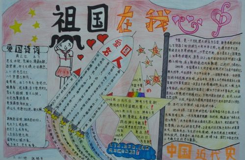 爱国教育手抄报 内容