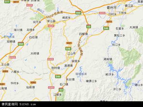 江山市地图乡镇分布图，江山市地图高清版