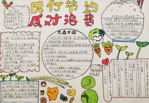 怎么做节约粮食拒绝浪费的手抄报 节约粮食手抄报