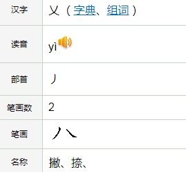 乂字怎么读,什么意思?