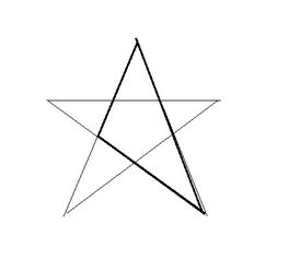 五角星内角度数图片，五角星内角度数有多少种解答方法