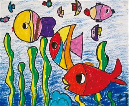 画一幅海底世界的儿童画要注意些什么?