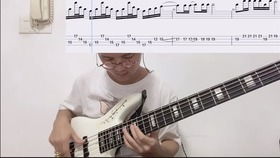 冷雨夜贝斯solo，冷雨夜贝斯间奏solo谱