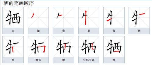 牺还能组什么词