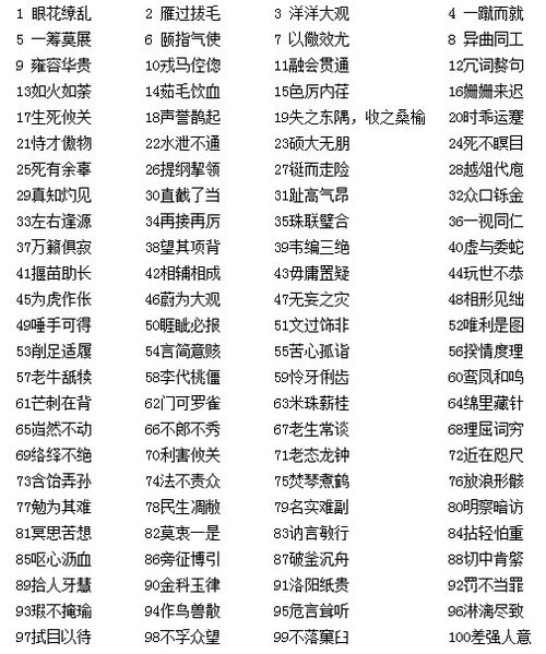 成语意思简短，成语意思超短