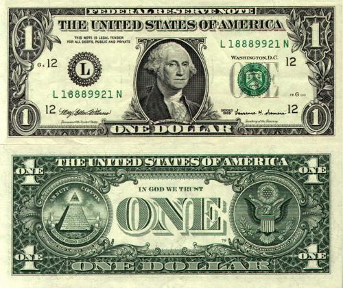 一美元纸币值钱吗