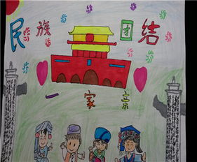 民族团结的画怎么画手抄报 民族团结的手抄报