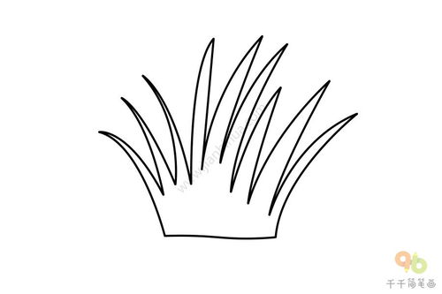 小草怎么画简笔画