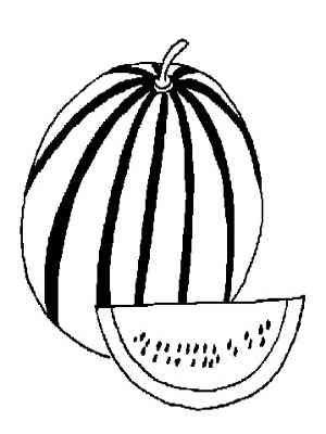简笔画之如何画西瓜
