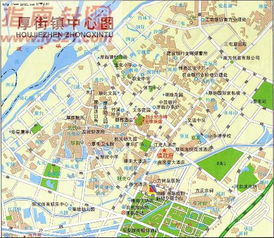 东莞厚街地图位置，东莞厚街地图高清全图