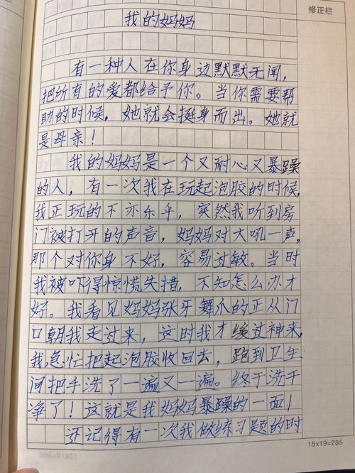 我想对妈妈说优秀作文