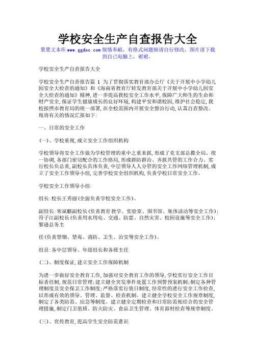网络安全自查报告，幼儿园校园安全自查报告