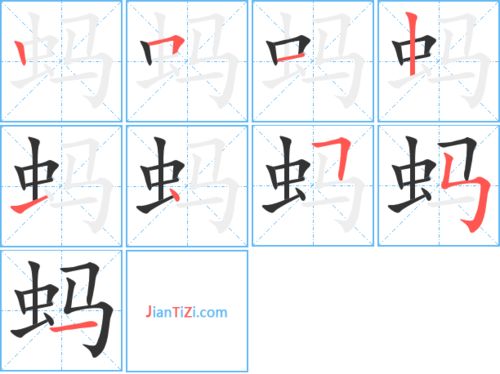 蚂蚁的蚂多音字组词