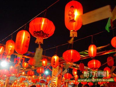 赏花灯的英文，一起猜灯谜的英文