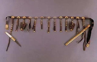 蹀躞的意思，蹀躞带图片