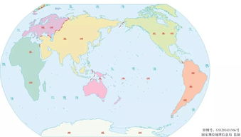 世界五大洲地图，世界五大洲全称