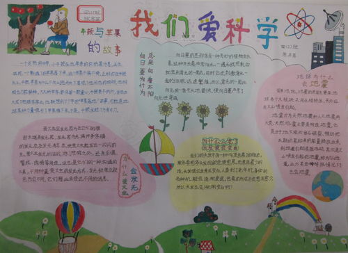 二年级学生科技手抄报 科技手抄报