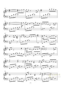 求《倾世皇妃》祁佑《初见》的乐谱