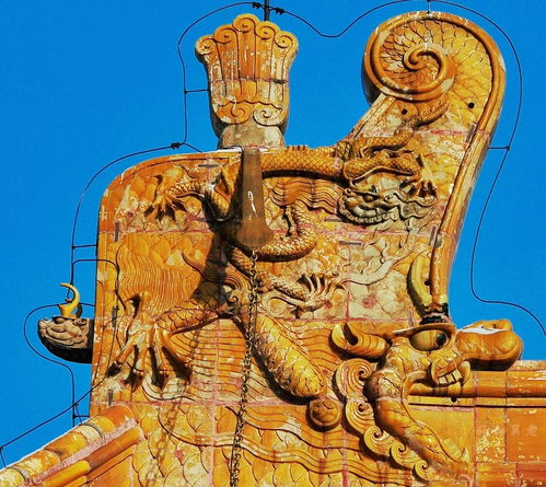 鸱尾图片，鸱吻和鸱尾