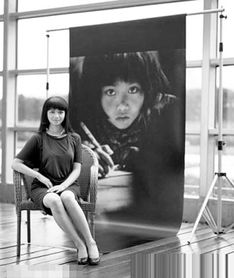 大眼睛照片人物