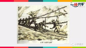 飞度卢定桥这篇课文是按照什么顺序写的,全文紧扣那两字?重点写了哪两