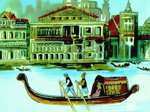威尼斯的小艇长什么样