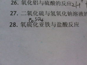 硫化亚铁在氧气中燃烧的化学方程式??