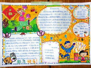 争做新时代的好少年的手抄报，庆祝祖国74周年的手抄报