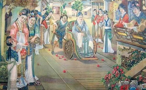 掷果潘郎这一典故中的人物是，掷果潘安的故事