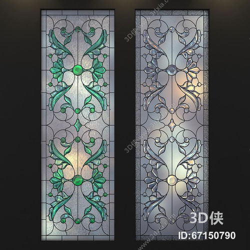 雕花玻璃图案大全，雕花玻璃瓶