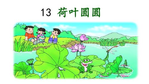 一年级语文下册第14课荷叶圆圆