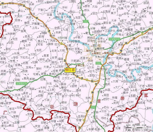 求驾驶大货车从湖南常德到广西柳州的国道路线地图