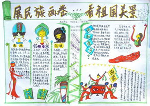 关于民族团结的手抄报内容，关于民族团结的手抄报a3纸