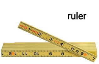 尺子的英语单词怎么读怎么写，尺子的英语单词格式怎么写