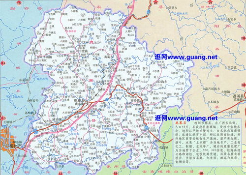 广西柳州地图位置，广西柳州地图高清版