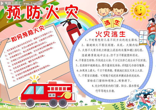 预防火灾手抄报模板，预防火灾手抄报简单又好看字又清楚
