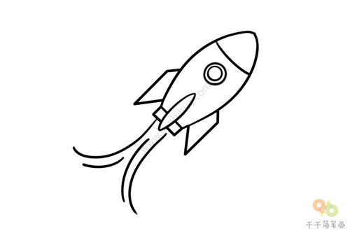 画火箭图片，画火箭马桶人