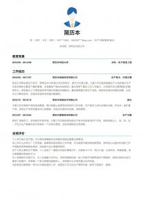 有工作经历的简历范文:工作经历简历模板