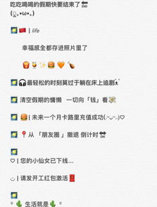 两天假期结束的简短说说，假期结束的简短说说文案开心