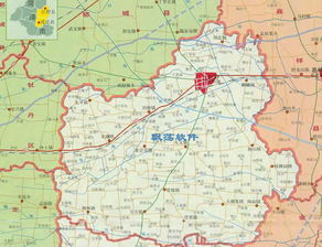 巨野县地图各个村庄，山东菏泽巨野县地图