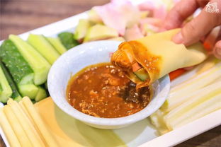 适合生吃的蘸酱蔬菜