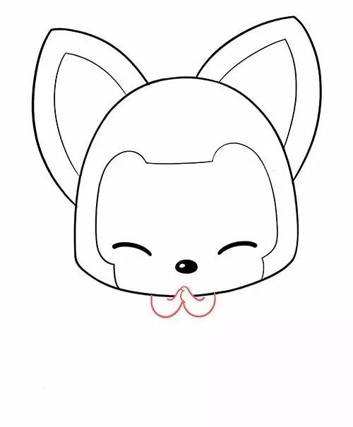 脸简笔画图片大全可爱，笑脸简笔画