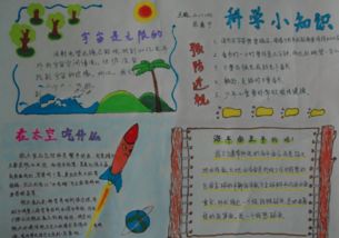 科技小报手抄报内容四年级，航天科技小报手抄报内容